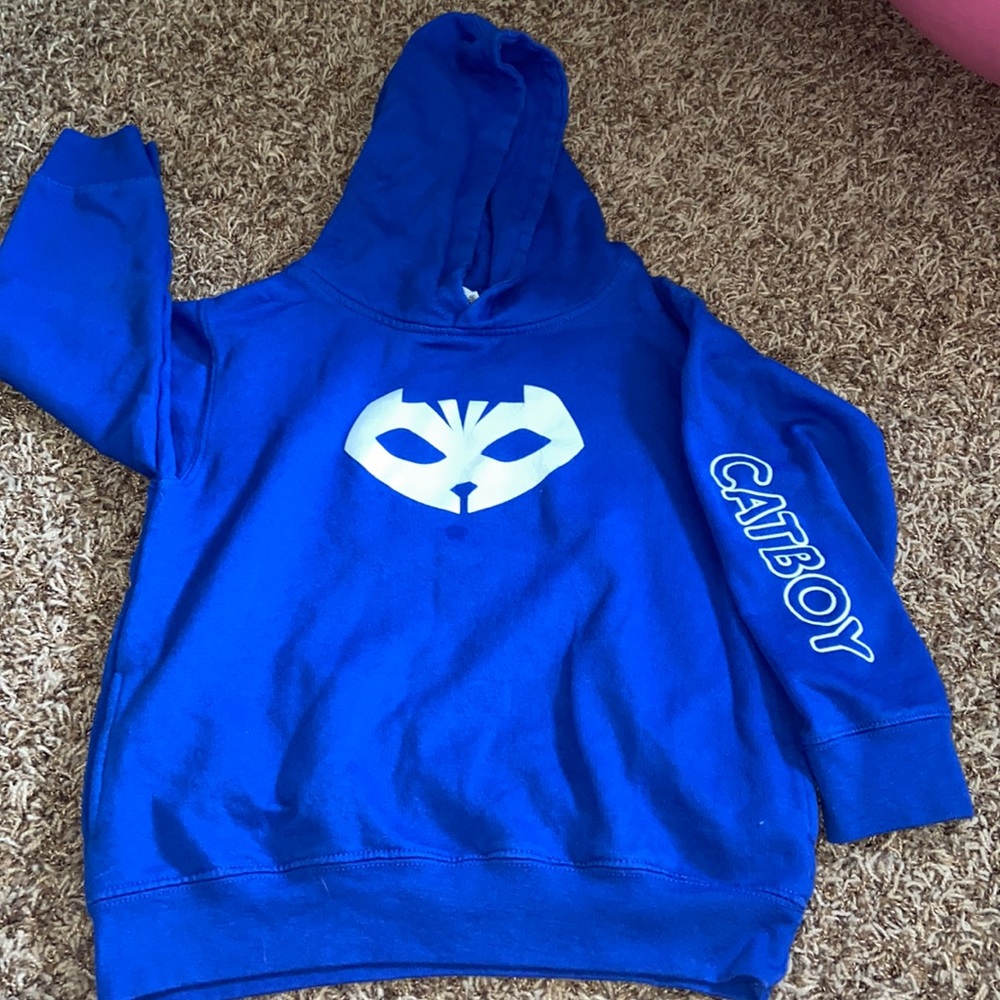 PJ Masks.  Size 5/6 blue Hoodie.  Has pocket.   Great shape.